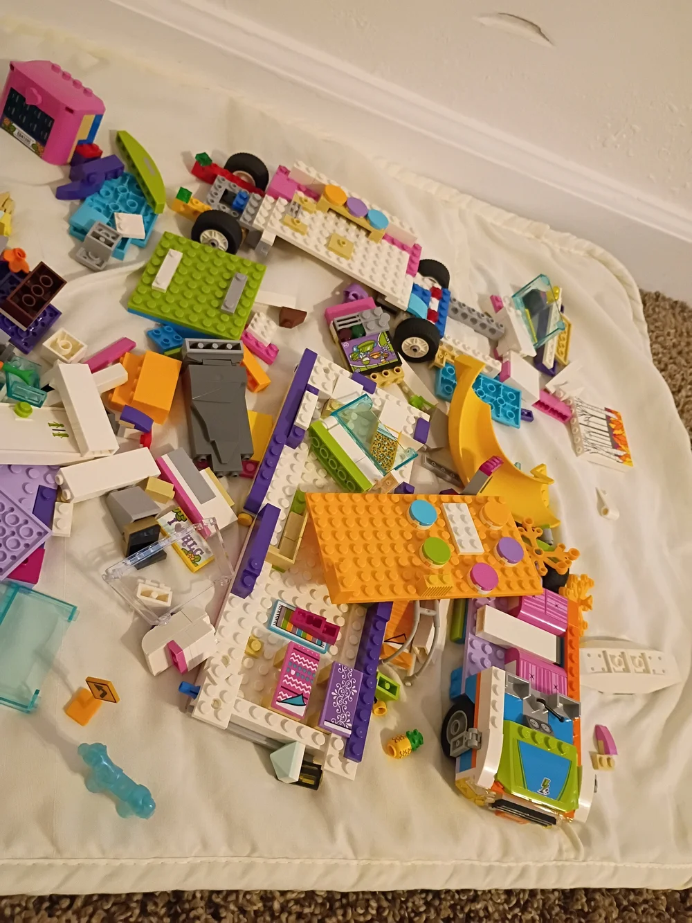 A lot of Legos.